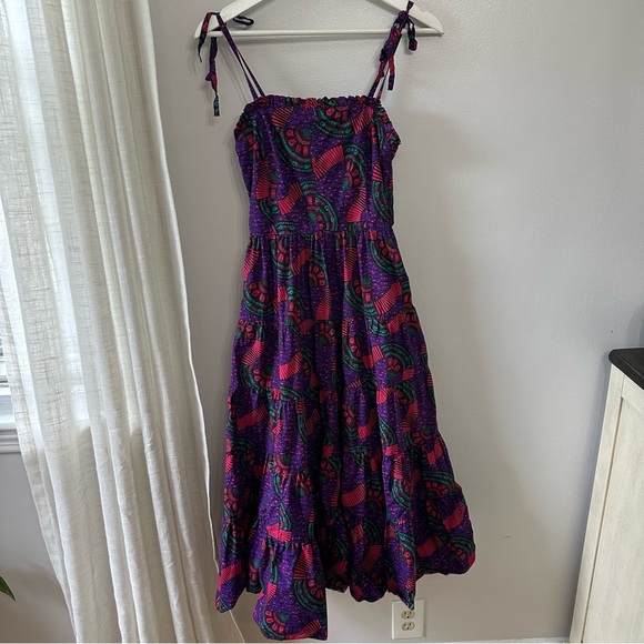 ULLA JOHNSON Ellyn Dress in Violet - Picture 4 of 8
